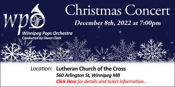 Winnipeg Pops Orchestra - Christmas Concert