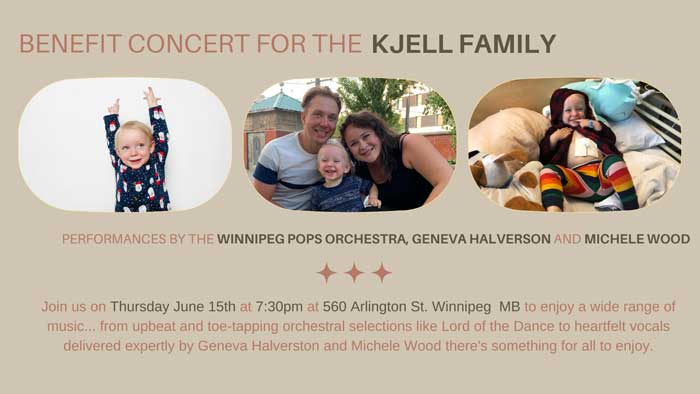 Winnipeg Pops Orchestra - Kjell Family Benefit Concert