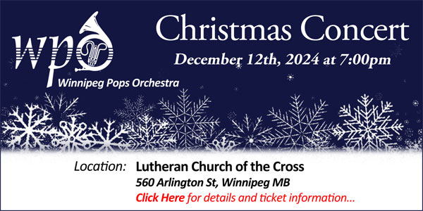 Winnipeg Pops Orchestra - Christmas Concert 2024